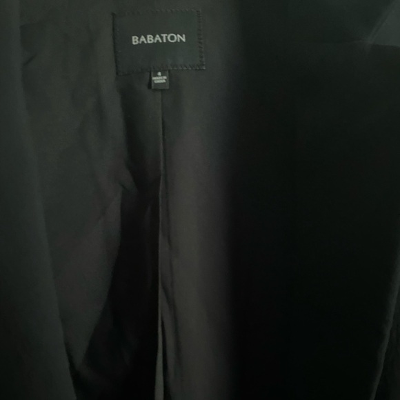 Artizia Babaton Single Breasted Peak Lapel Black Office Siren Work Blazer Size 4 - Picture 9 of 15